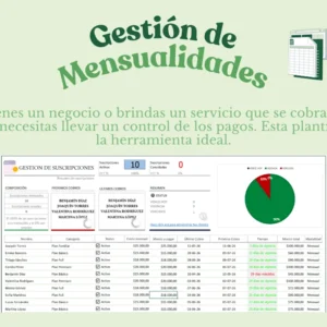 Gestion de Mensualidades