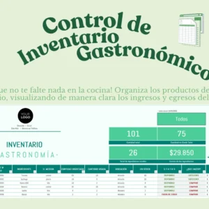 Control de Inventario Gastronómico