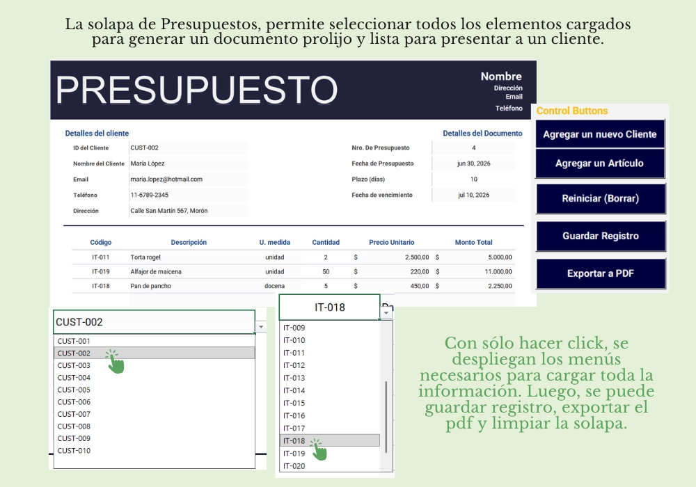 Presupuestador - Imagen 4