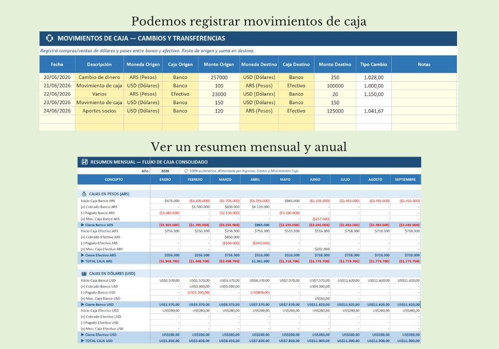Plantilla Bimonetaria - Imagen 5