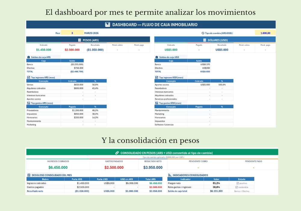 Plantilla Bimonetaria - Imagen 6