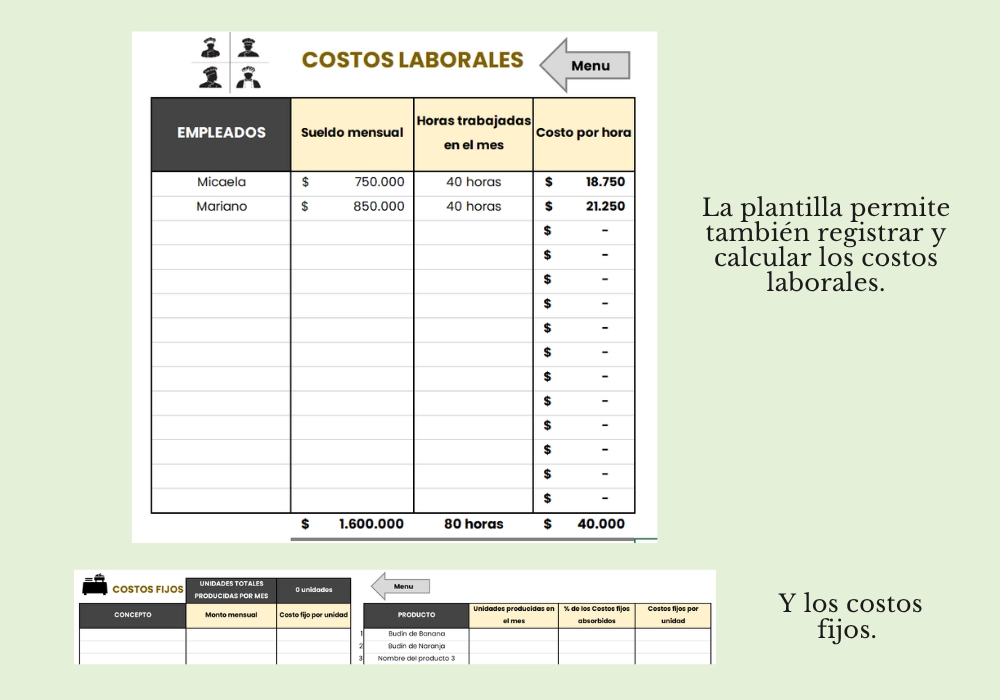 Calculadora de Costos de Recetas - Imagen 4
