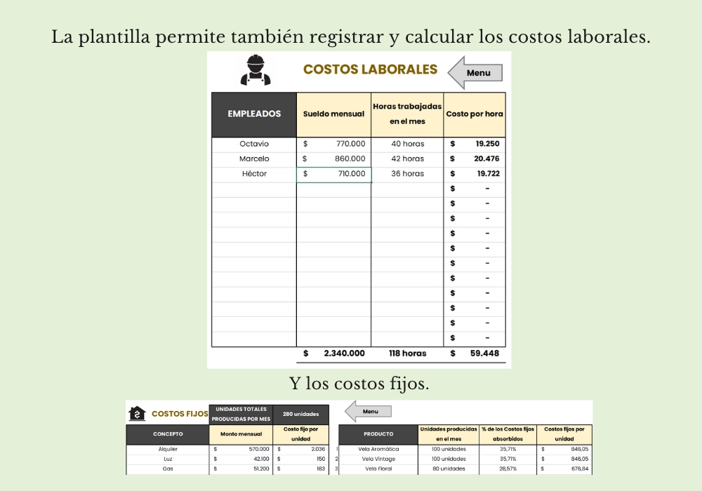 Calculadora de Costos de Productos - Imagen 4