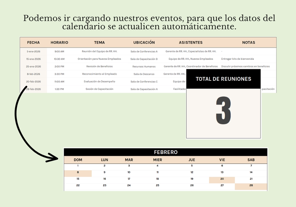 Calendario de Reuniones - Imagen 3