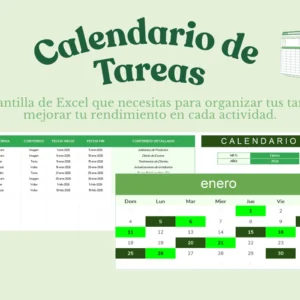 Calendario de Tareas