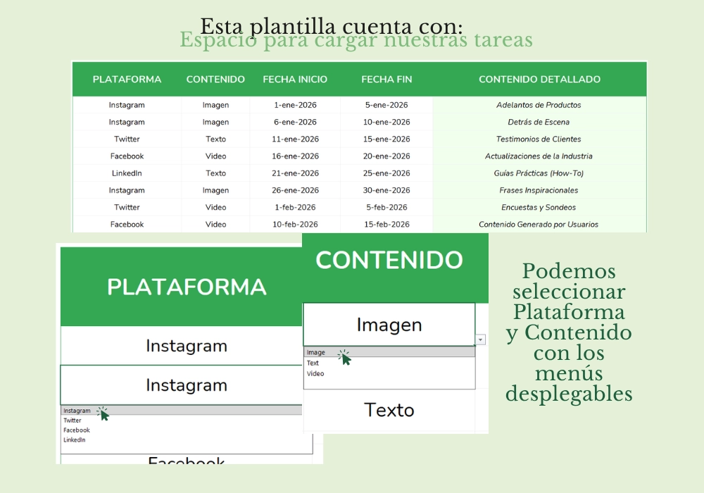Calendario de Tareas - Imagen 2