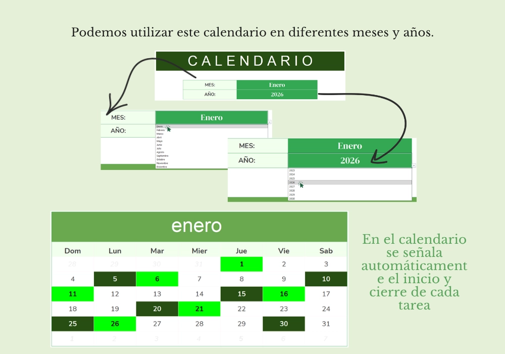 Calendario de Tareas - Imagen 3