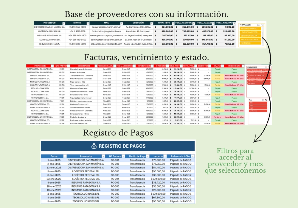 Control de Cuentas Corrientes - Proveedores - Imagen 3