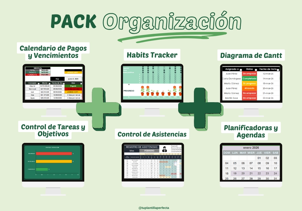 Pack: Organización
